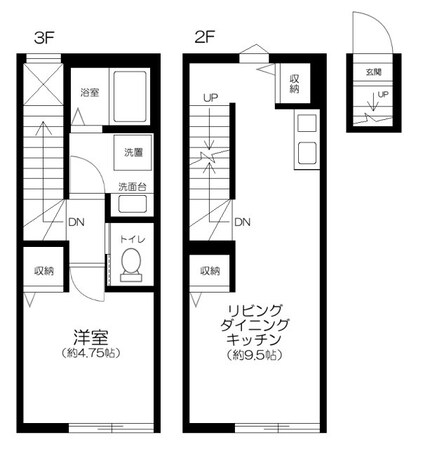 EIMA　Residenceの物件間取画像